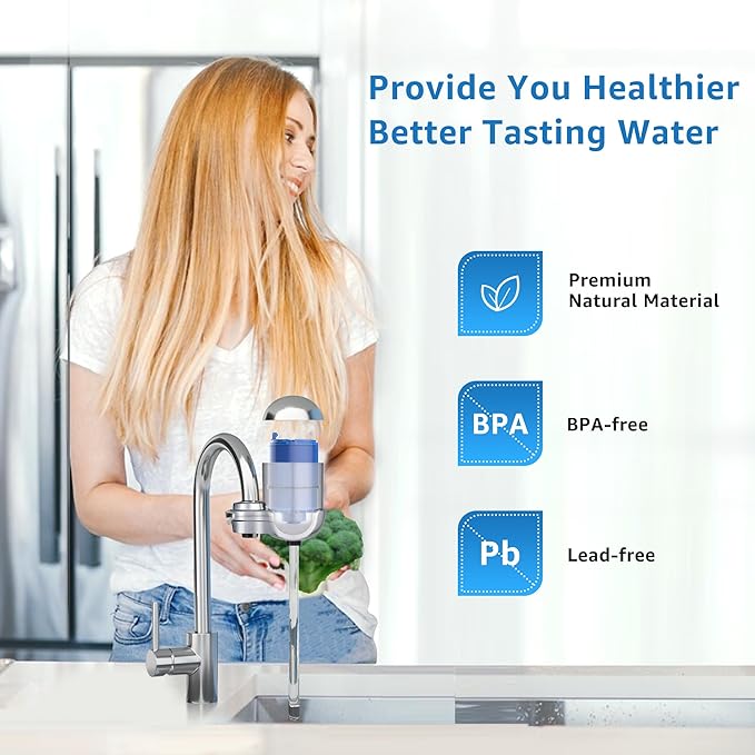 Filterlogic NSF Certified Water Filter, Replacement for PUR® RF9999® Faucet Water Filter, Pur® PLUS Faucet Model FM-2500V, FM-3700, PFM150W, PFM350V, PFM400H, PFM450S (Pack of 3),Model No.: FL-FF08