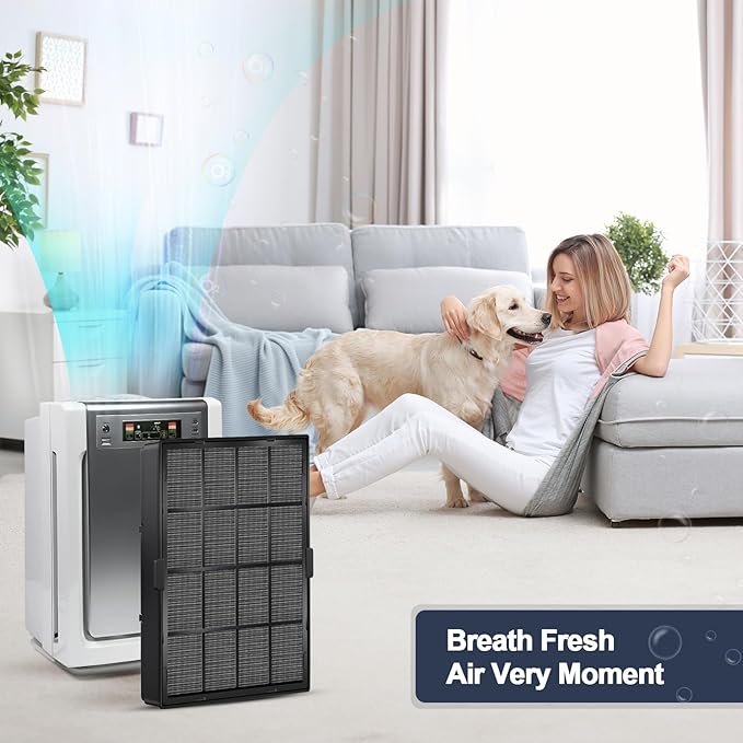 114190 HEPA Washable Replacement Filter B for Winix Models 9500 U300 P300 WAC9000 WAC9500 WAC5000 WAC5000b WAC5300 WAC6300 WAC5500 Air Purifiers Compatible with 114190 Size 21 Replacement Filter B