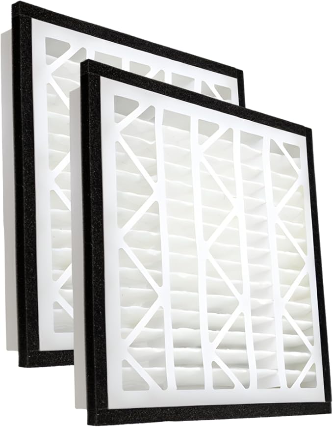 Filter-Monster - Replacement MERV 13 HEPA Filter Bundle - Compatible with Zephyr VGF Series 20x20x3 Whole Home Return Air Grille Filter, 2 Filter Replacement Bundle
