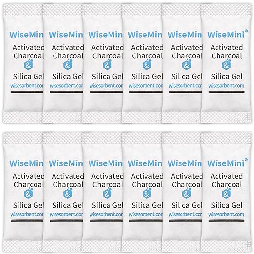 300Pcs 0.5g Desiccant Packs, High Absorption Capacity for Moisture Absorber, Food Safe Silica Gel Packets for Storage,Laser Printing - 100% Ink-Free