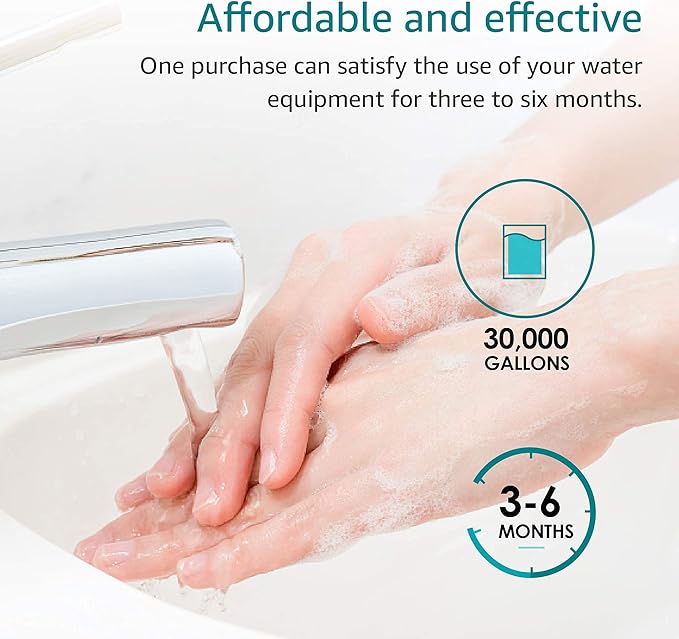 AQUA CREST AP110 Whole House Water Filter, Sediment Filter, 5 Micron, Replacement for 3M® Aqua-Pure AP110, Culligan® P5, APEC, GE FXUSC, Whirlpool®, Any 10" x 2.5" Home Water Filter, Pack of 10