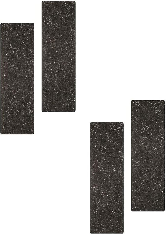 CFS – Pack of 4, Carbon Pre-Filters B for Air Purifiers compatible with HHT-090, HHT-011, HHT-145, HPA-050, HPA-150, HPA-050-TGT, HPA-150-TGT Models – Charcoal Air Filter Sheet – Black