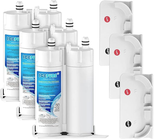 ICEPURE Refrigerator Water Filter Replacement for WF2CB®, PureSource2®, EWF01, FC100, NGFC 2000, Kenmore 9916, 469916, 469911, EWF2CBPA®, 1004-42-FA, FC300, AQF-FF29, RWF1031, EFF-6029A, MB-100, 3PACK