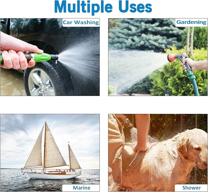 Lifefilter RV Inline Water Filter with Flexible Hose Protector, NSF Certified, Reduces Chlorine, Bad Taste, Odor for RVs and Marines, Drinking, Washing Filter, Dedicated for RVs, 2 Pack