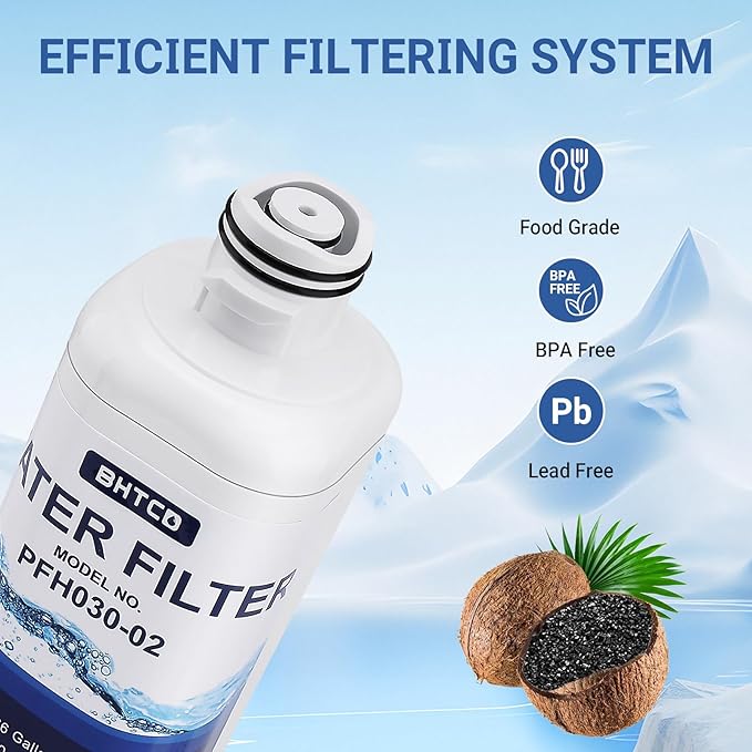 Water Filter Replaces Sam&sung Model RF23BB8600QL/ RF30BB6600QL/ RF30BB660012/ RF30BB6200QL/ RF29BB860012/ RS28CB760012(AA Included) Refrigerator Replacement- 2 PCS