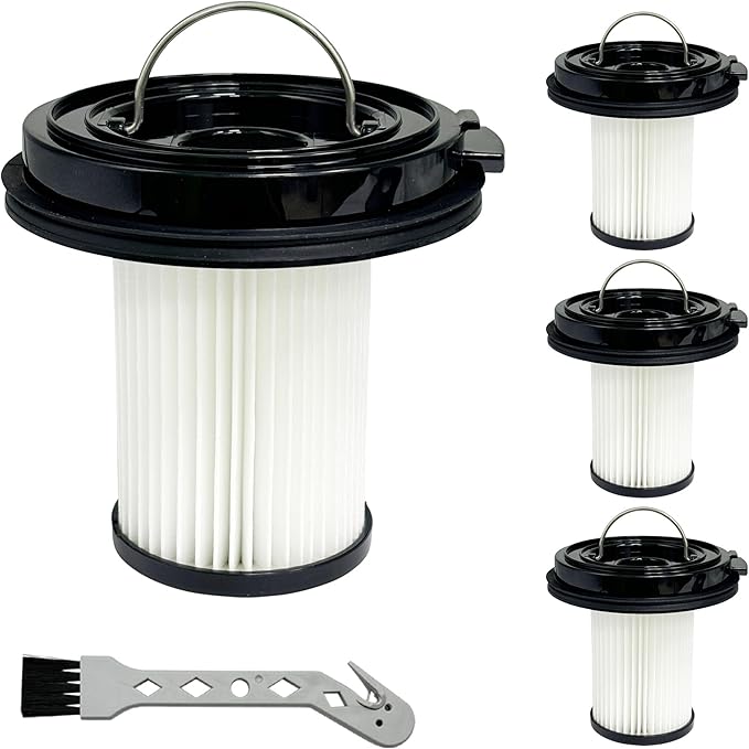 4 Pack HEPA Filters Replacement for Bissell CleanView XR 200W/ CleanView XR Pet 300w Lightweight Cordless Vacuum 3789U, 3789X, 3789, 3797V, 3797W, 3797, 1638010