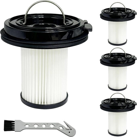 4 Pack HEPA Filters Replacement for Bissell CleanView XR 200W/ CleanView XR Pet 300w Lightweight Cordless Vacuum 3789U, 3789X, 3789, 3797V, 3797W, 3797, 1638010