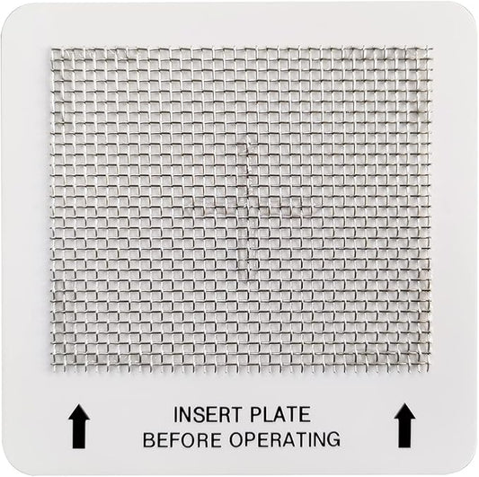 Universal Ceramic Ozone Plates for Generic Ozone Generators Washable Purification Air Purifier, 4.5" x 4.5" Inches Replacement Ozone Plates (1Pack)