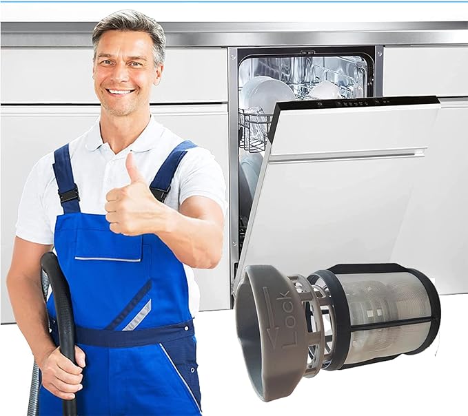 Dishwasher Pump Cylinder Filter Replacement of Modle DW80R2031 Series-DD81-02293A Dishwasher Drain Mesh Filter