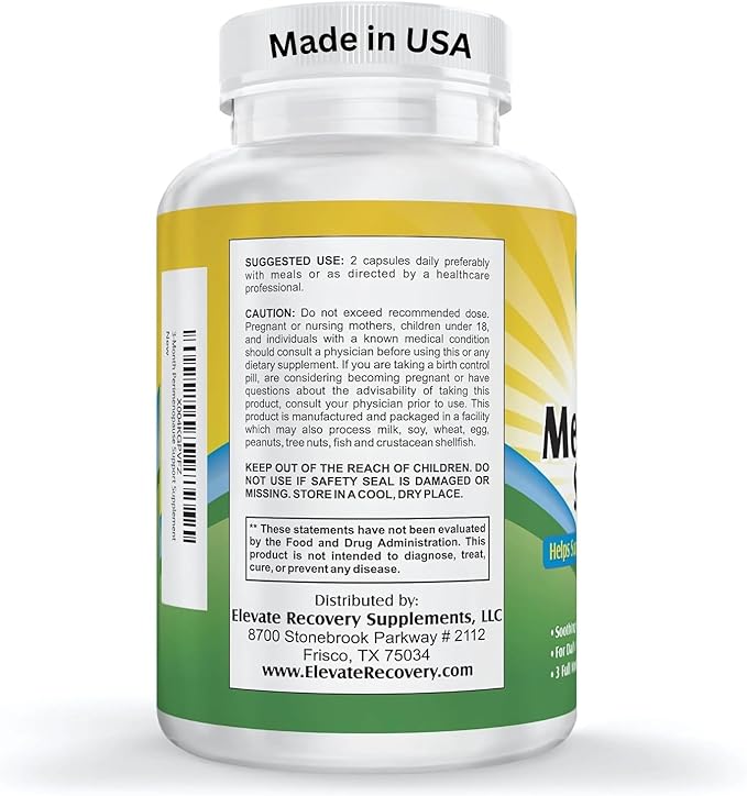 3-Month PERI-Menopause Supplements (All-in-1) Women's Hormone Support for Women | Blend of 11 Herbs & Extracts | PeriMenopause Supplement | Female Hormonal Balance | 90-Day Supply | 180 Capsules