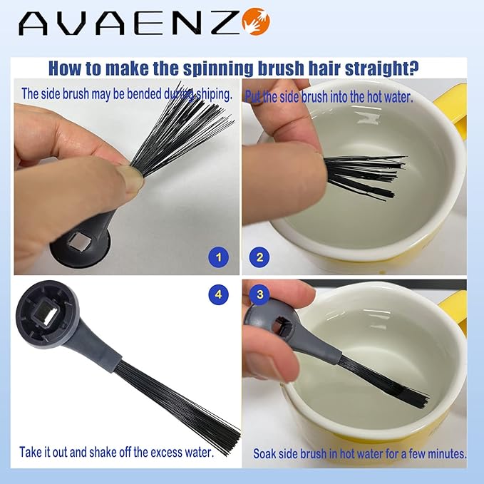 Replacement Parts Compatible with Shark AV2610WA AV2630WA RV2610WA AV2620WA Matrix Plus 2- in-1 Robot Vacuum Cleaner,1 Main Brush,2 Filters,3 Mop Pads,6 Side Brushes,1 Pre Filter,1 Filter