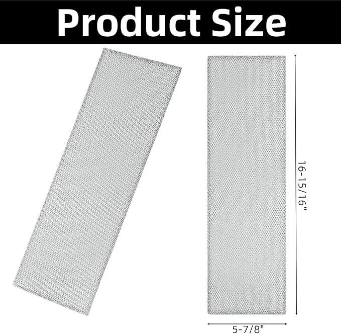 3 Pack S99010370 Range Hood Filter Replacement for Broan PM250, PM390, B08087922, AP5950107, SB08087661, 99010370, 2002603, Aluminum Grease Filter
