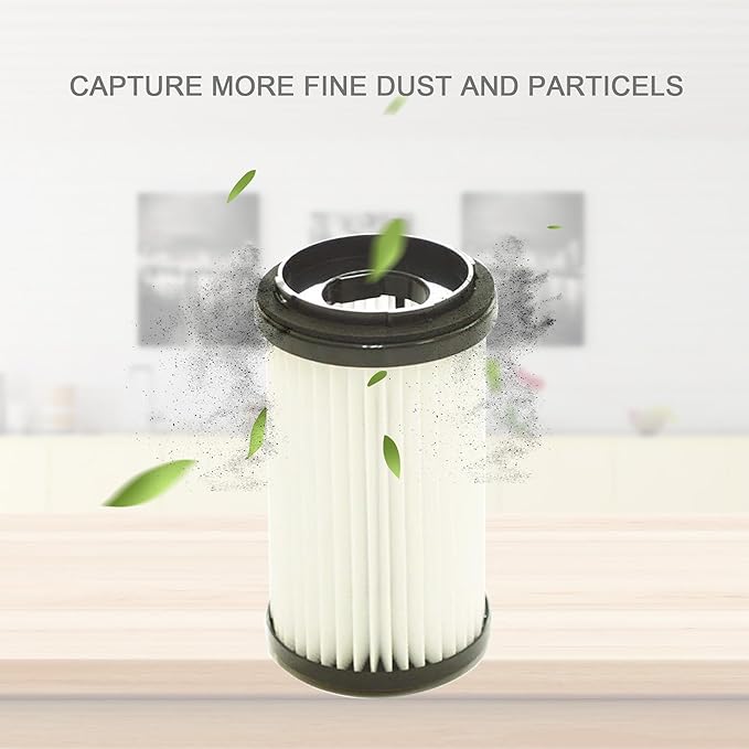 EZ SPARES Replacement for Kenmore Vacuum Cleaners DCF-1 DCF-2 Washable & Reusable HEPA Filters Replacement Kit to Filt 82720, 471178 & 82912(2pcs)