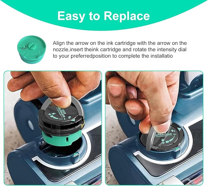 8Pack odor neutralizer fit for shark vacuum Replacement Cartridges: Compatible with Shark HZ702 AZ3000 AZ3002 HZ3000 HZ3002 IZ862H IZ562H ZD550 Vacuum Cleaner & Air Purifier - 1541FC3000 Original