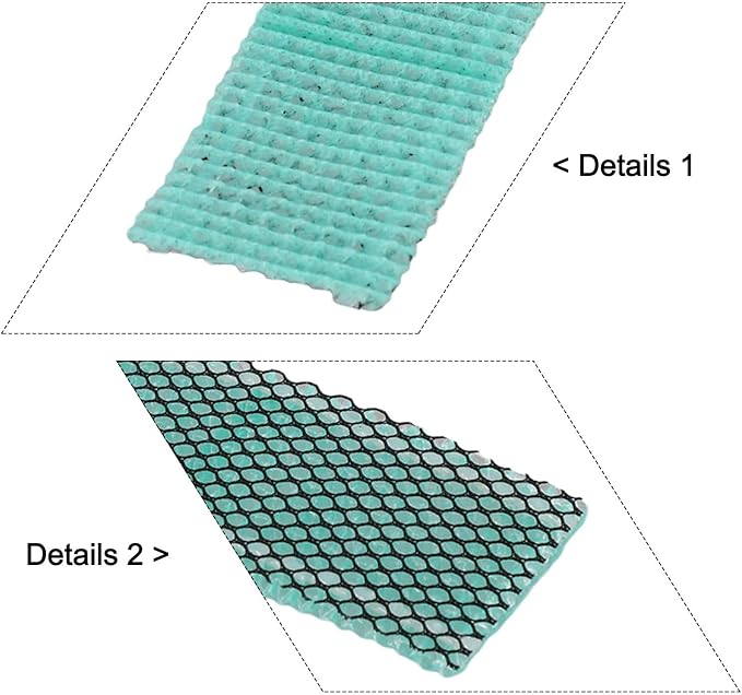 2Pcs Air Conditioner Filter Pads, Air Conditioner Replacement Filter Cotton For AC Window Unit, Air Conditioner Washable Reusable High Air Flow Filte(B)