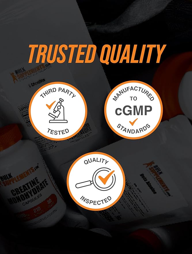 BulkSupplements.com L-Glutamine Powder - Glutamine Supplement, Amino Acid Supplement - Orange Smash Flavor, 7g per Serving, 700g (1.5 lbs) (Pack of 1)