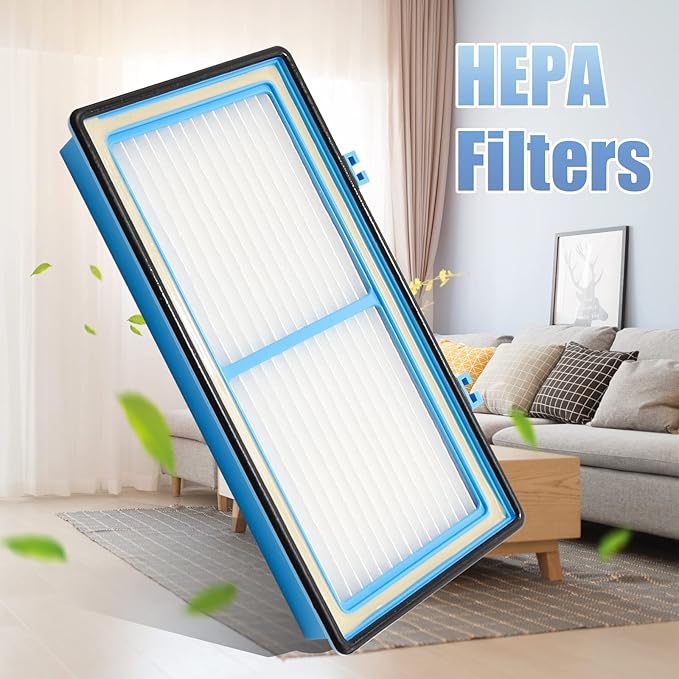AER1 Filter 2 HEPA Filters and 4 Carbon Booster Filters, Replacement for Holmes HAP242 HAP412 HAP422 HAP424, Replacement for Bionaire BAP260 BAP520 6 Pack