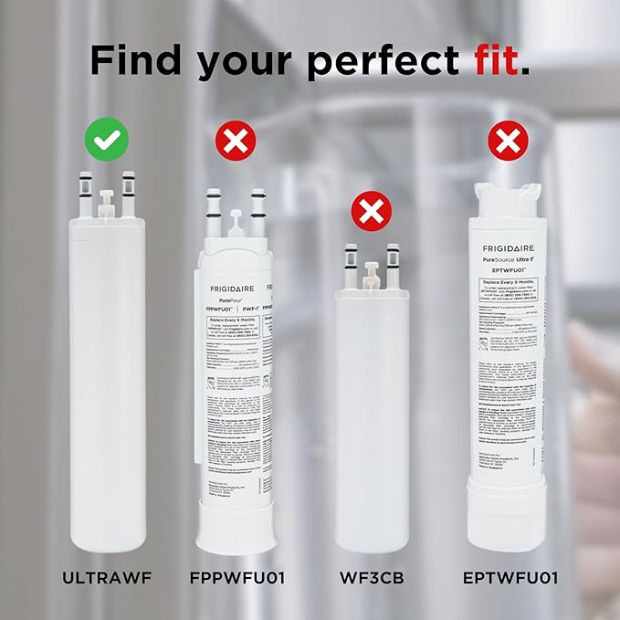 FRIGIDAIRE ULTRAWF Pure Source Ultra Water Filter, Original, White, 1 Count