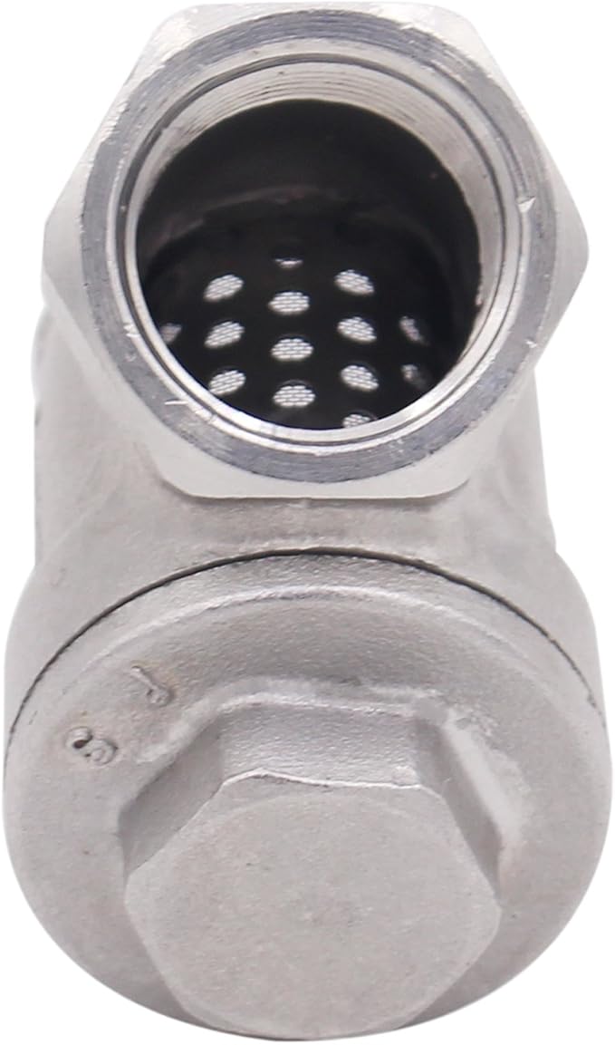 1/2 Inch Wye Strainer 100 Mesh Screen Filter Valve - 800 WOG SUS316 CF8M