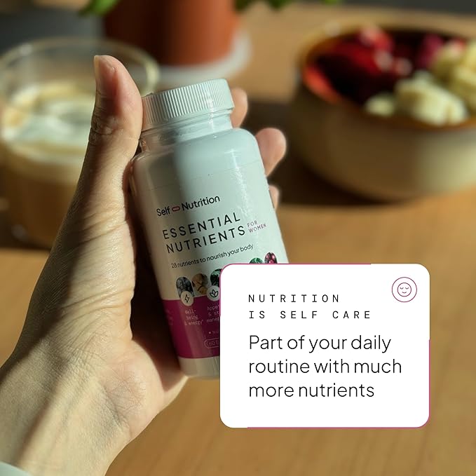 Vegan Multivitamins for Women - Once Daily - 28 Nutrients - Boost Energy, Sleep, Hair, Skin, Nails & Reduce Cravings - Keto, Vegan, Gluten Free, USA, 2-Months Supply