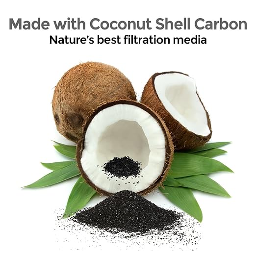 WaterSentinel WSA-1 Refrigerator Water Filter Replacement for Drinking Water Filtration, Fits Amana WF30, WF40, WF401, Sears Kenmore 46-9014, and more, Carbon Block