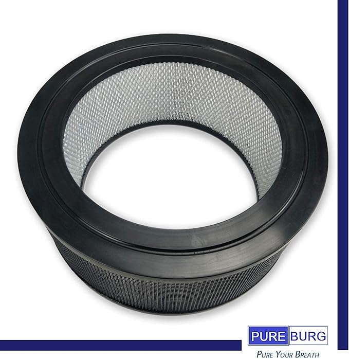 PUREBURG 21500 Replacement True HEPA Filter Set Compatible with Honeywell 50150 51500 61500 11500(EV-15) 18150 11520 17200 Series Air Purifiers