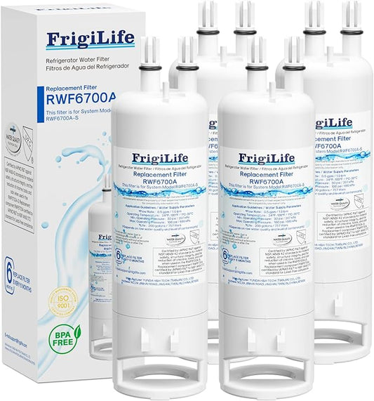 W10295370A Refrigerator Water Filter Compatible with EDR1RXD1, Everydrop® Filter 1, EDR1RXD1B, WHR1RXD1, KAD1RXD1, 46-9081, 46-9930, P5WB2L, P8RFWB2L, 4Pack