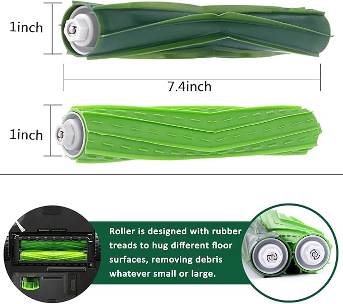 Replacement Roomba Parts, 23Packs Accessories Kit for iRobot Roomba evo i1 1152 1154 i3 evo 3150 i4 i6 i6+ i7 7150 i7+ 7550 i8 i8+/Plus E5 5134 E6 E7 J7 I,E &J Series Robot Vacuum