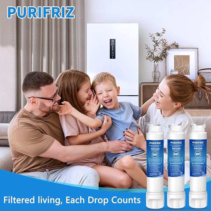 EPTWFU01 Refrigerator Water Filter Compatible with RWF5800A, EPTWFU01,EWF02, Pure Source Ultra II, Pure Source Ultra 2, 012505454226, 4562222, 6 Month / 300 Gallon，2 Pack