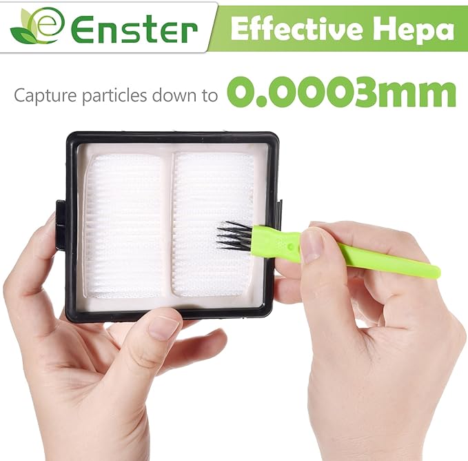 BU3521 BU3523 BU3120 HEPA Filter Replacement Compatible with Shark BU3521 Clean Lightweight Cordless Stick Cleaner, BU3523 Clean and Empty Cordless Stick Vacuum, Auto Empty System