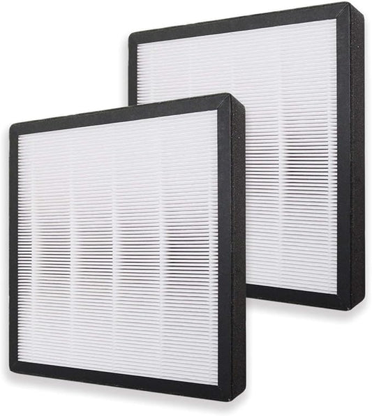 PUREBURG Replacement HEPA Filters Compatible with NASH AP-1 PureSmart WiFi Air Purifier,2-Pack H13 4-Stage Filtration Activated carbon 2-IN-1 Air Clean Dust VOCs Odor