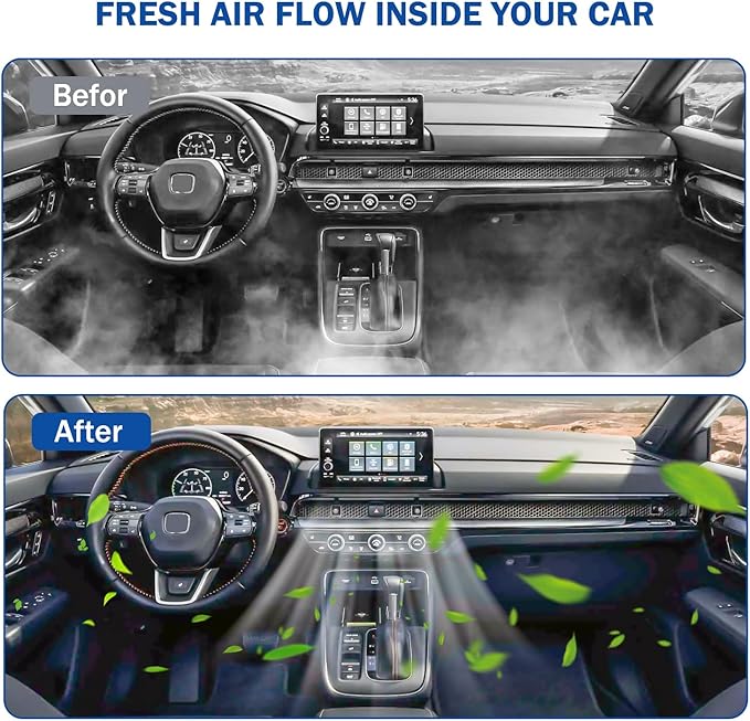 1Pcs Cabin Air Filter & 1Pcs Engine Air Filter Accessories for Honda CR-V CRV CR V 2012 2013 2014 L4 2.4L Activated Carbon Engine Cabin Air Filter Automotive Replacement for CF10134/ CA11258