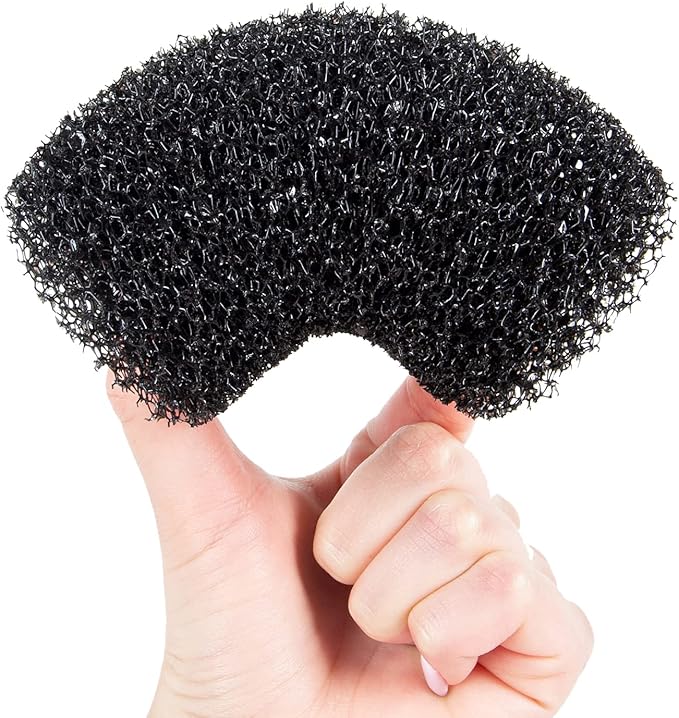 2PCS Internal Filter Sponge Foam, Aquarium Bio Sponge Rolls of Fish Tank Filter Accessories 4.5" x 2" (2Pcs Sponge)