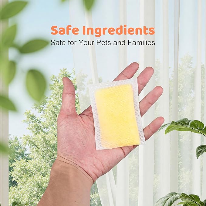 12 Packs Cat Litter Deodorizer Compatible with Whisker OdorTrap Pod, Odor Remover Refills for Litter-Robot 4 Filter Pocket and Litter-Robot 3 Waste Drawer