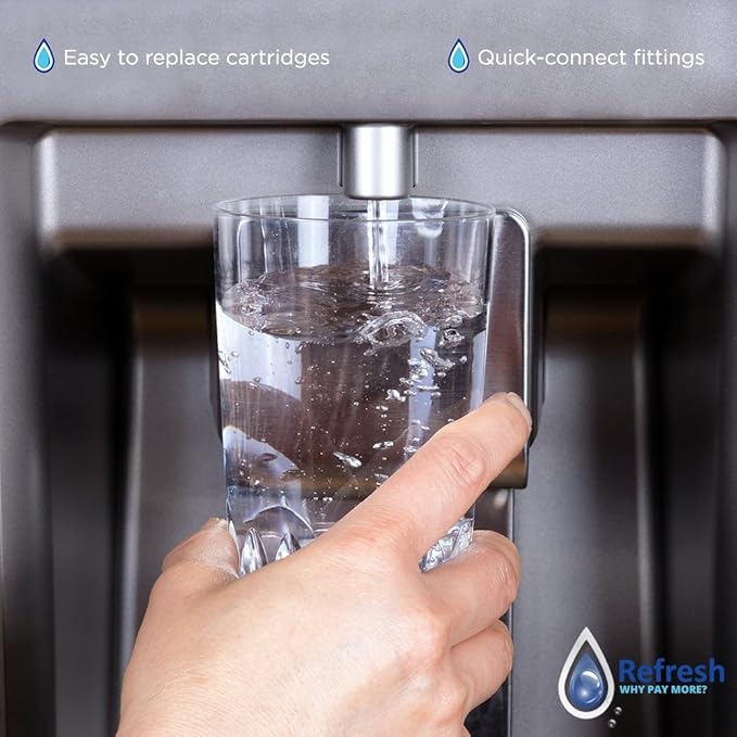 Refresh 9010 Replacement Refrigerator Water Filter for Whirlpool 4396508 / EDR5RXD1 / Filter 5