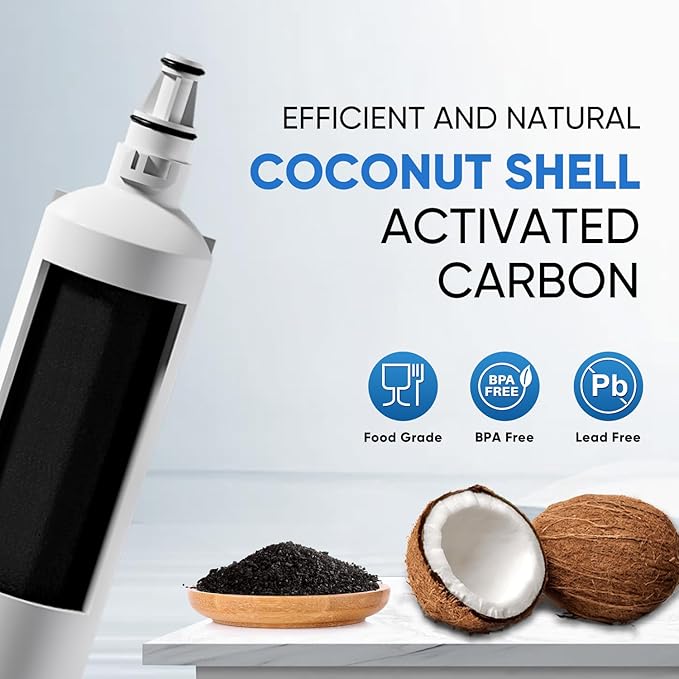 PUREPLUS 4204490 Replacement For Sub Zero, Sub-Zero 4204490, 4290510 Refrigerator Water Filter, 2 Pack