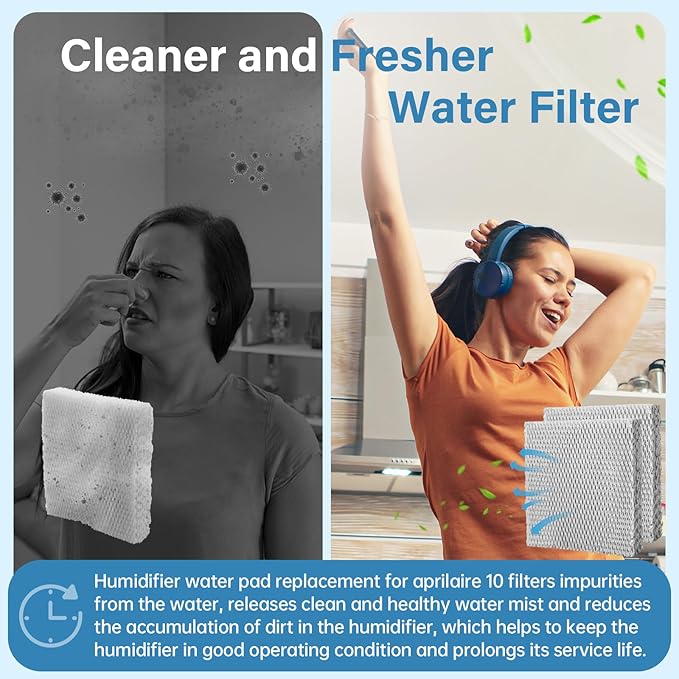 10 X2660 Water Panel Humidifier Filter Pad Compatible with Lennox Healthy Climate WB2-12 WB2-12A HCWB2-12 HCWB2-12A WB3-12 WB3-12A HCWB3-12 HCWB3-12A Humidifiers - 2 Pack