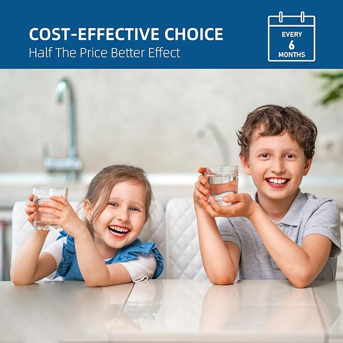 DA97-17376B Water Filter for Sam&sung Haf-qin/exp, Rf28t5001sr, Da97-08006c, Rs27t5200sr, Rf28r7351sg, Rf24r7201sr, Rf27t5201sr, 4Pack.