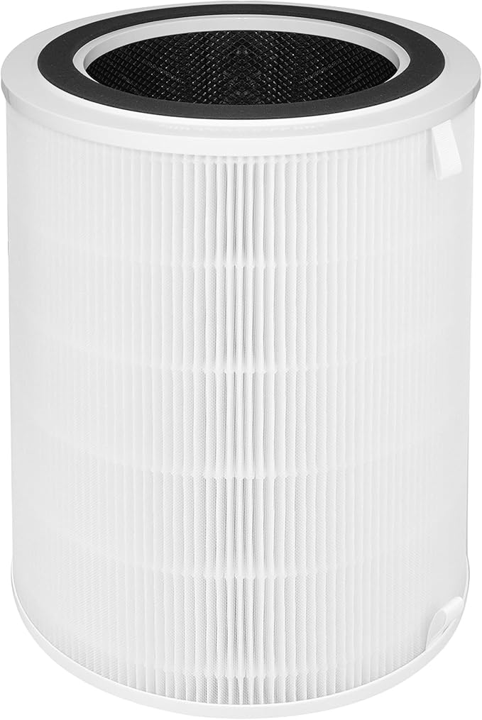 G300S Replacement Filter Compatible with Ganiza G300S /Proscenic A9/ Probreeze PB-P07 Air Purifiers, 3-stage Filtration with Activated Carbon Filter, 2 Counts