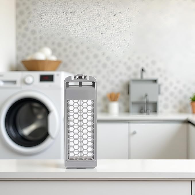 GLOGLOW Plastic Trap for Washing Machine, Household Washing Machine Filter Washing Machine Laundry Filter Box Replacement for DC62‑00018A DC97‑16513A