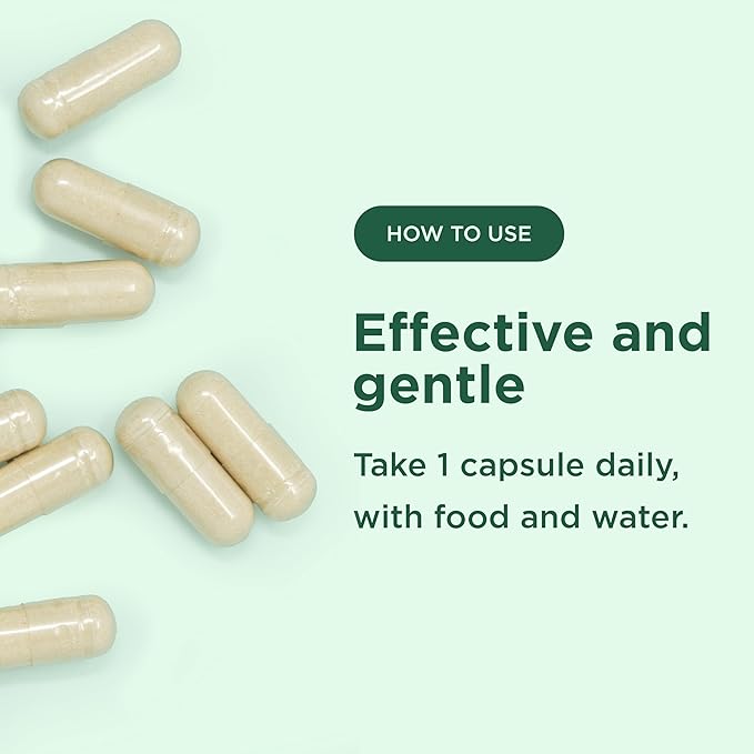 Yuve 100% Vegan Whole Food Chelated Iron Supplement 18mg – Tasteless, Non-Constipating, Gentle on Stomach, Energy Support – Gluten-Free, Non-GMO, 60 Capsules