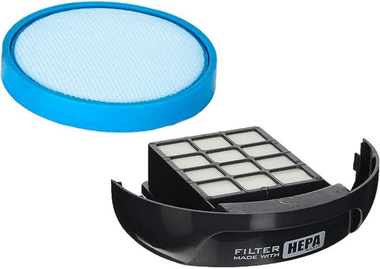 Replacement Filter Kit For Hoover Elite Rewind UH71003 - UH71009 - UH71011 - UH71012 Bagless Uprights. 1 Exhaust HEPA Filter + 1 Primary Washable Filter. Part #'s 411018001 & 304087001