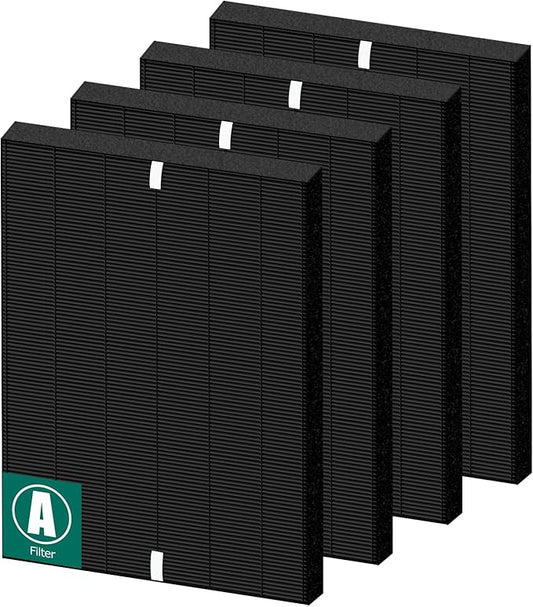 APPLIANCEMATES Upgraded C535 HEPA Replacement Filter A Compatible with Winix Plasmawave C535 5300 5300-2 6300 6300-2 P300 Air Purifier(Black)