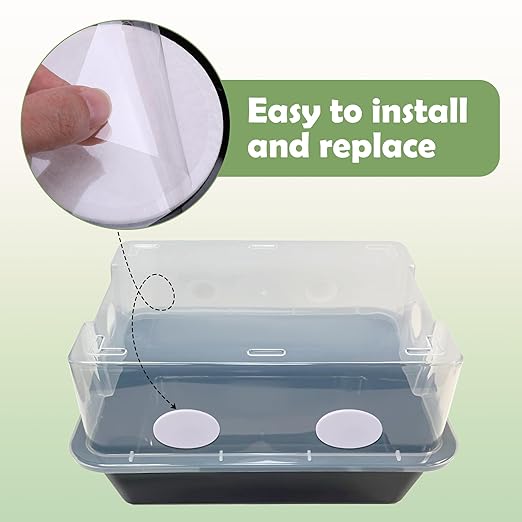 24 Pcs 2.5" Monotub Adhesive Filter Disks-3MM Thick Monotub Filter Discs-Monotub Filters for Mushroom Growing Supplies Filter Pad Replacements