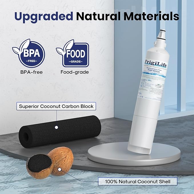 9990 5231JA2006A Replacement for LG LT600P, KENMORE 9990, 5231JA2006B, 5231JA2006A-S, KENMORECLEAR 46-9990, WFC2001, LSC27931ST, FML-2, RFC1000A, RWF1000A Refrigerator Water Filter, 3PACK