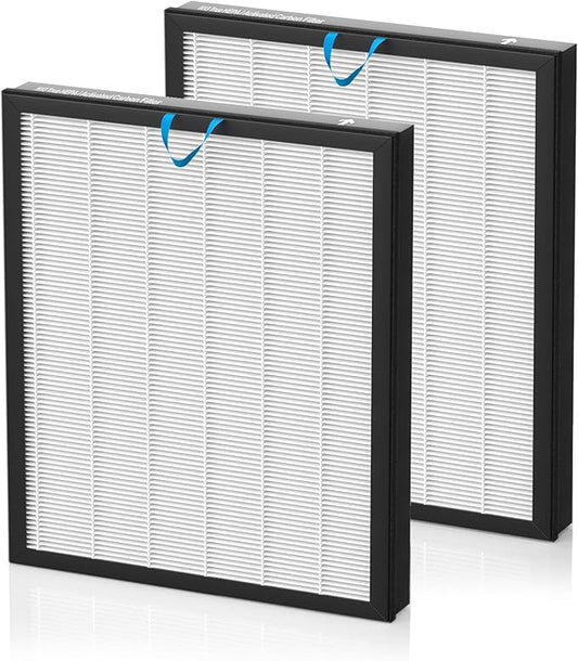 Vital 200S Replacement Filter for LEVOIT Vital 200S and Vital 200S-P Air Purifier, 2 Pack H13 True HEPA and High-Efficiency Activated Carbon Vital 200S-P Replacement Filter, Vital 200S-RF, White
