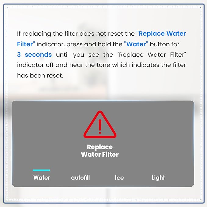 Overbest Replacement for GE® RPWFE, RPWF (Built-in CHIP) Refrigerator Water Filter,Compatible with GFE28GYNFS, GFE28GELDS, 3 Filters