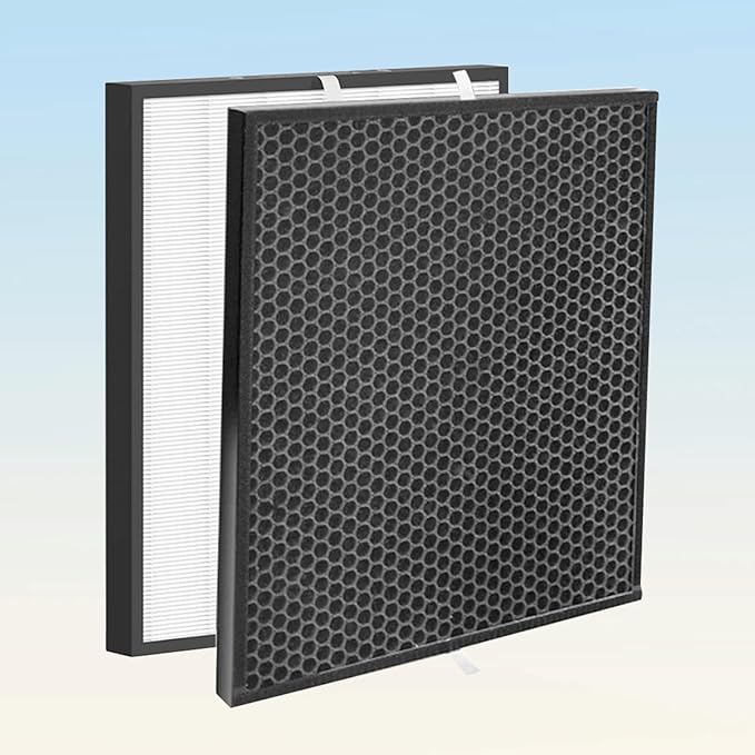7 Pack 3000 Replacement Filters Compatible with 3000,3000M,3000 Pro Air Purifier, 1 Filter, 2 Activated Carbn & 4 Extra Carbn Pre-filters，7 Pack (1+2+4)