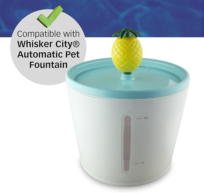 Pet Standard Replacement Large Water Filter Compatible With Whisker City® Automatic Pet Fountain, Pack of 10