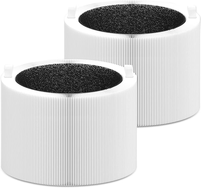 Blue Pure 211i Max Replacement Filter Compatible with Pure 211i Max Air Purifier. F2MAX, 3-in-1 H13 Ture and High-Efficiency Activated Carbon Filters, 2 Pack.